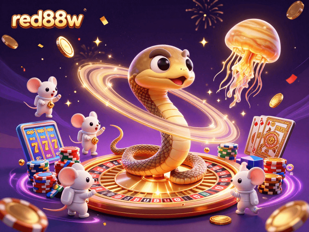 Experience winning strategies at red88w, featuring dynamic betting scenarios and cosmic gaming elements.