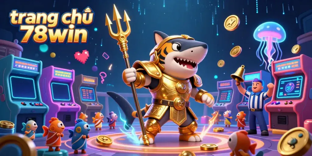 Experience the thrill of trang chủ 78win with a vibrant underwater casino illustration showcasing unique elements.