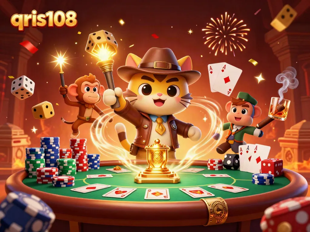 Jelajahi pengalaman berjudi yang menyenangkan dengan qris108 di gambar 3D yang menarik.