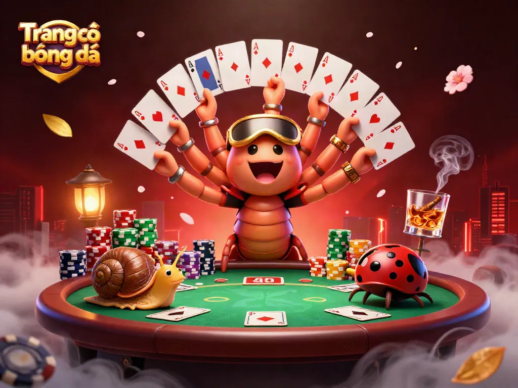Experience thrilling action on Trang cá độ bóng đá with colorful chips and vibrant gameplay.