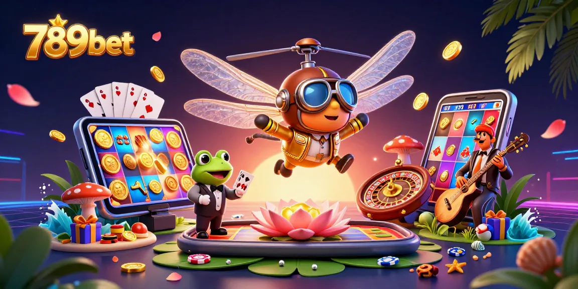 Experience thrilling gameplay with 789bet's vibrant casino scene featuring animated characters and exciting gaming elements.