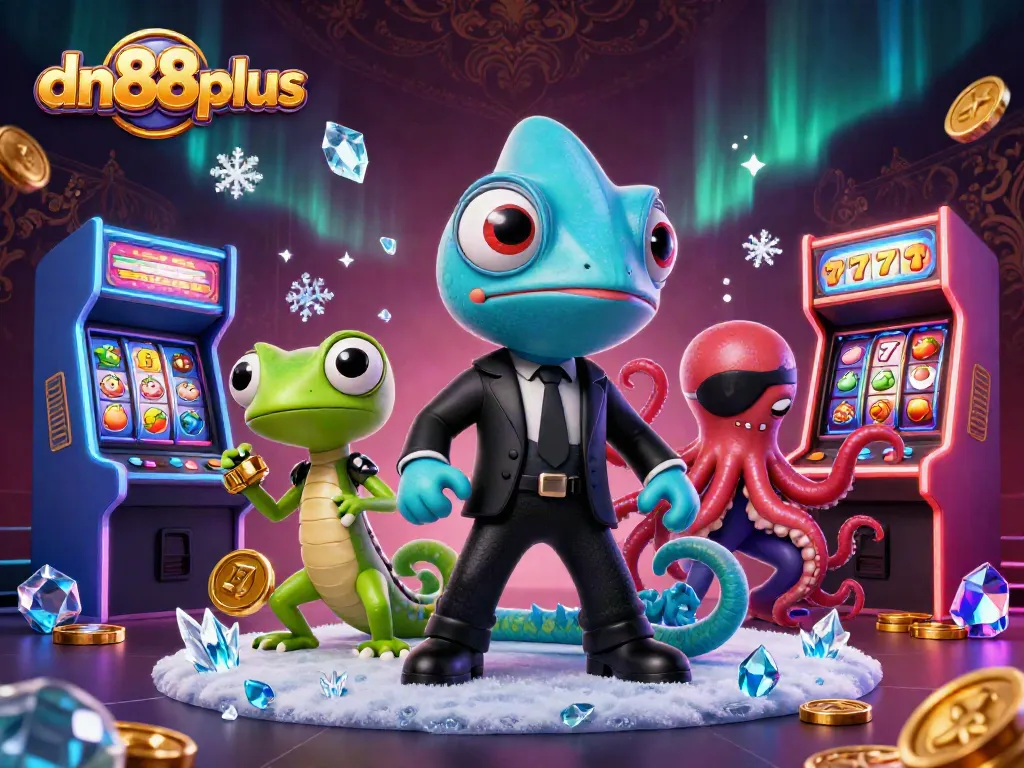 Experience gaming excitement at dn88plus with vibrant casino elements, colored characters, and thrilling action.