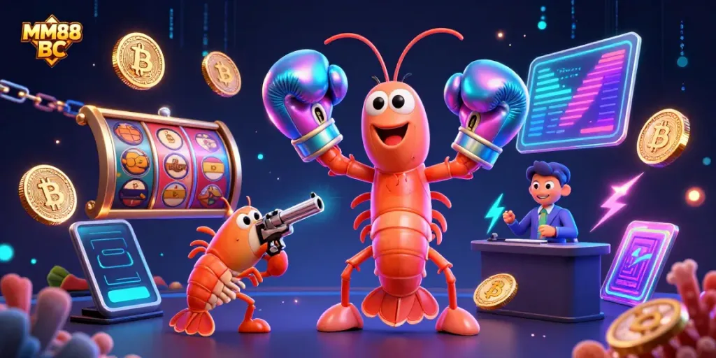Experience winning thrills at MM88 BC with vibrant slots and animated ocean characters!