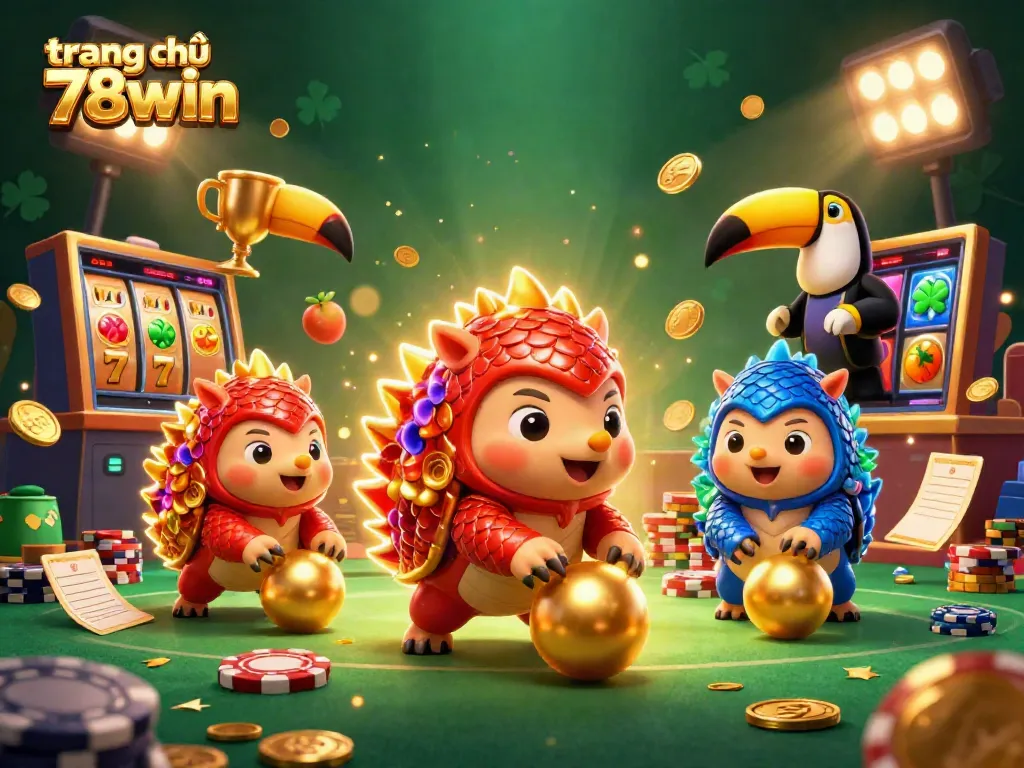 Engage in thrilling casino action at trang chủ 78win with rival pangolins, golden coins, and dynamic games.